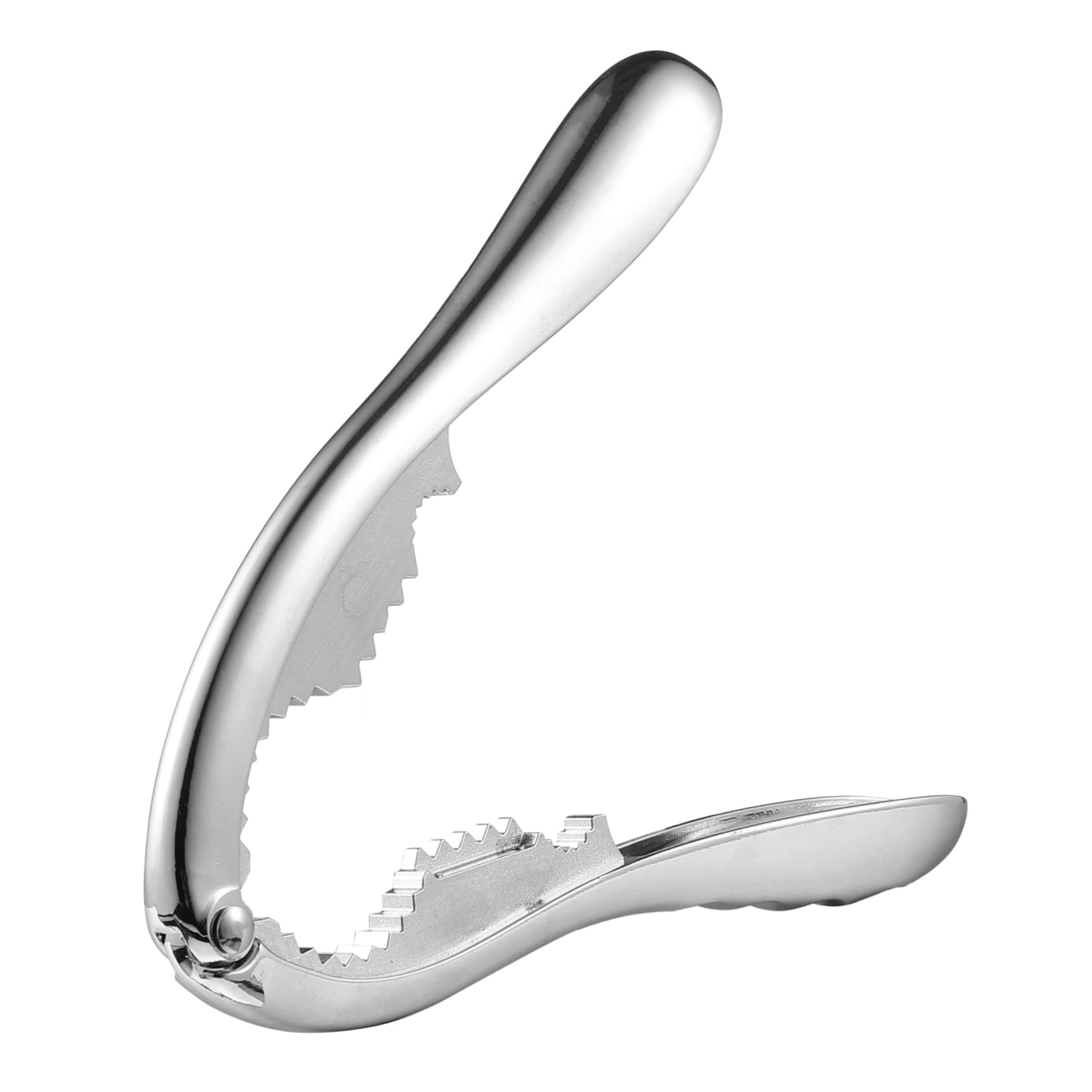 Ciieeo Zinc Alloy Nutcracker for Walnuts Portable Handheld Opener Ergonomic Design