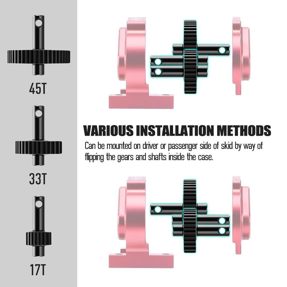 Servo-Lenkstange Aus Aluminiumlegierung Für RC Crawler – Einstellbar 74-80mm, Für Axial SCX10 & Gen8 1/10