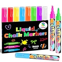 WISHOMEIN Liquid Chalk Pens