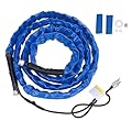 12FT Heated Water Hose for RV, Heated Drinking Water Hose with Energy Saving Thermostat, 3/4 Inch Adapter, Temperatures Down to - 40°F Self Regulating, Anti Freeze RV Accessories
