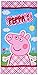 Produktbild Peppa Wutz ABB3515 Strandtuch 70 x 140 cm