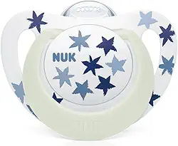 NUK Chupeta Star Glow Boy Silicone S2