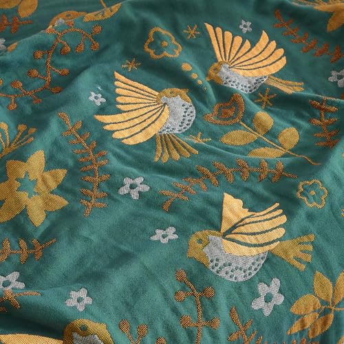 Boho Throw Blanket for Bed 80”x90”, 100% Cotton Blanket for Couch Sofa by SE SOFTEXLY - Used condition - Image 8
