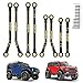 HobbyPark Brass High Clearance Links Set Chassis Linkage for TRX4M Upgrades Parts 1/18 RC Crawler Car