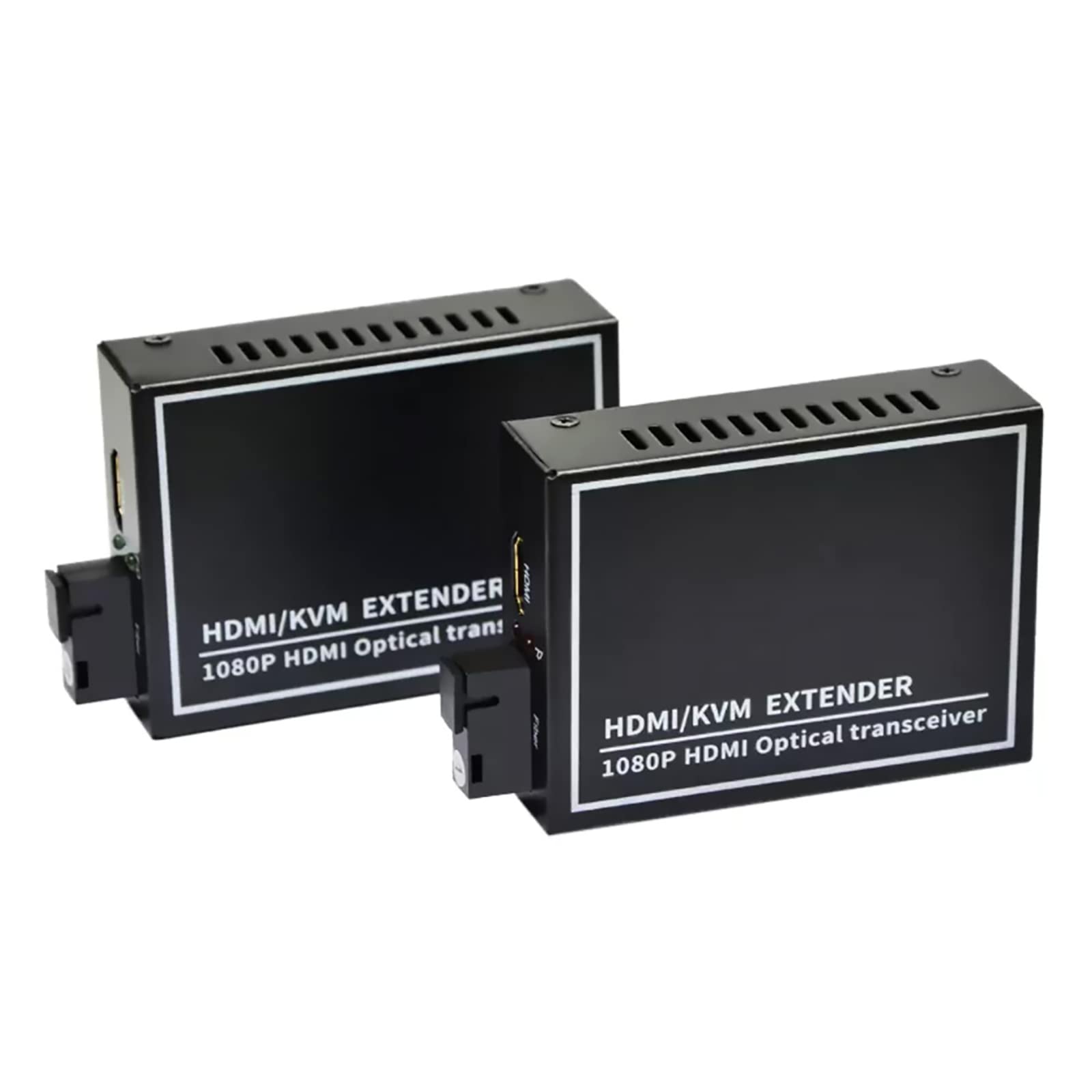 HyKabHDMI Extenders 1080p HDMI Over Single Fiber Optic up 20Km SC Fiber Port Transmitter and Receiver Converter