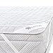 Produktbild FAM Home Matratzenschoner 160x200cm I Matratzenauflage Atmungsaktiv Praktisch Langlebig Matratzenschutz Hygienische Rundumbezug Optimaler Anti-milben Bezug I Baumwolle - Polyester