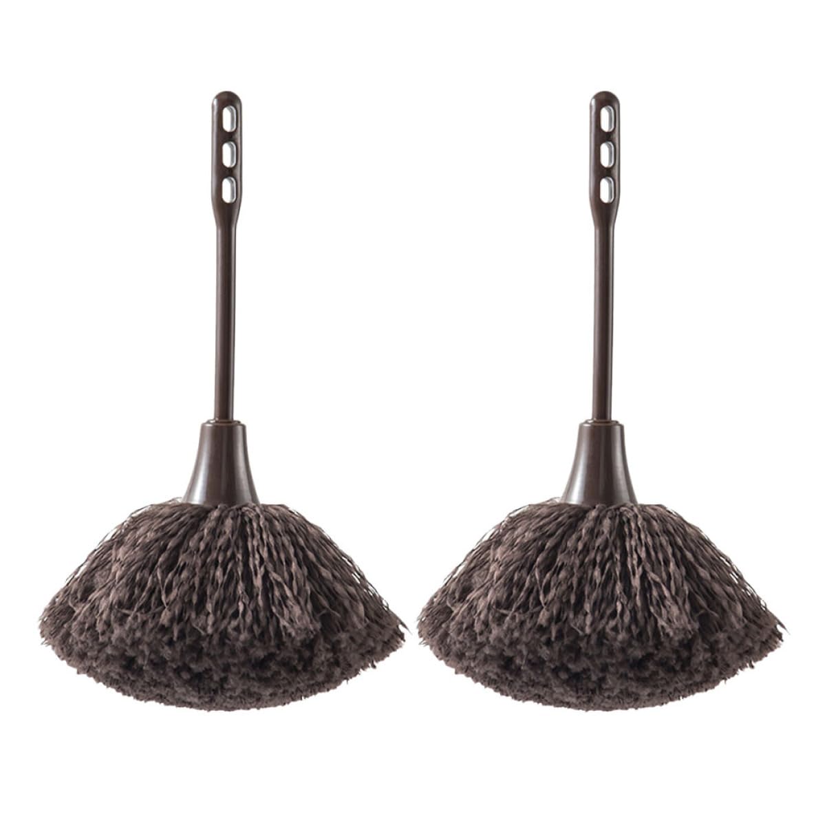 FOMIYES 2sets Fiber Metal Keyboard Cleaning Duster Dust for Computer Lightweight Smooth Grip Home Office 2pcs*2