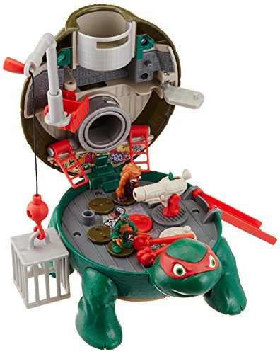 Teenage Mutant Ninja Turtles Micro Mutant Raphael's Roof Top Pet to Turtle Playset