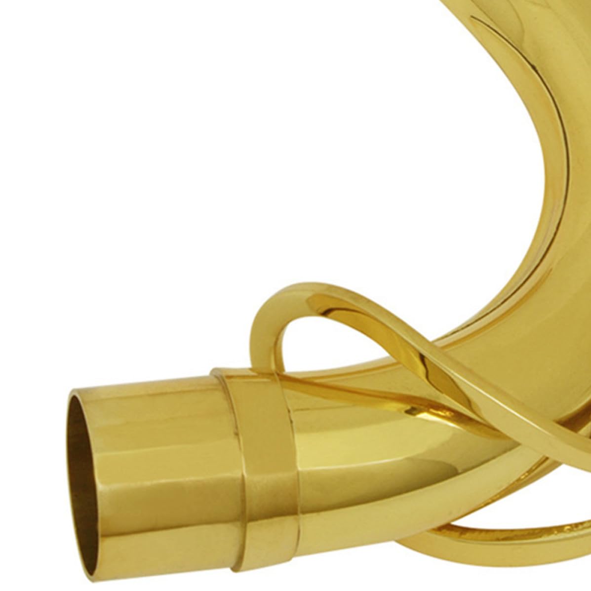 Veemoon Sostituzione Collo Sassofono Tenore Curvo in Ottone Dorato Accessorio Professionale per Migliorare Suono e Intonazione Resistente e Confortevole per Musicisti