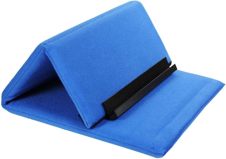 ALZO Multi-Angle Tablet Stand Lounger and Dock Cradle with Case for E-Readers (Blue)