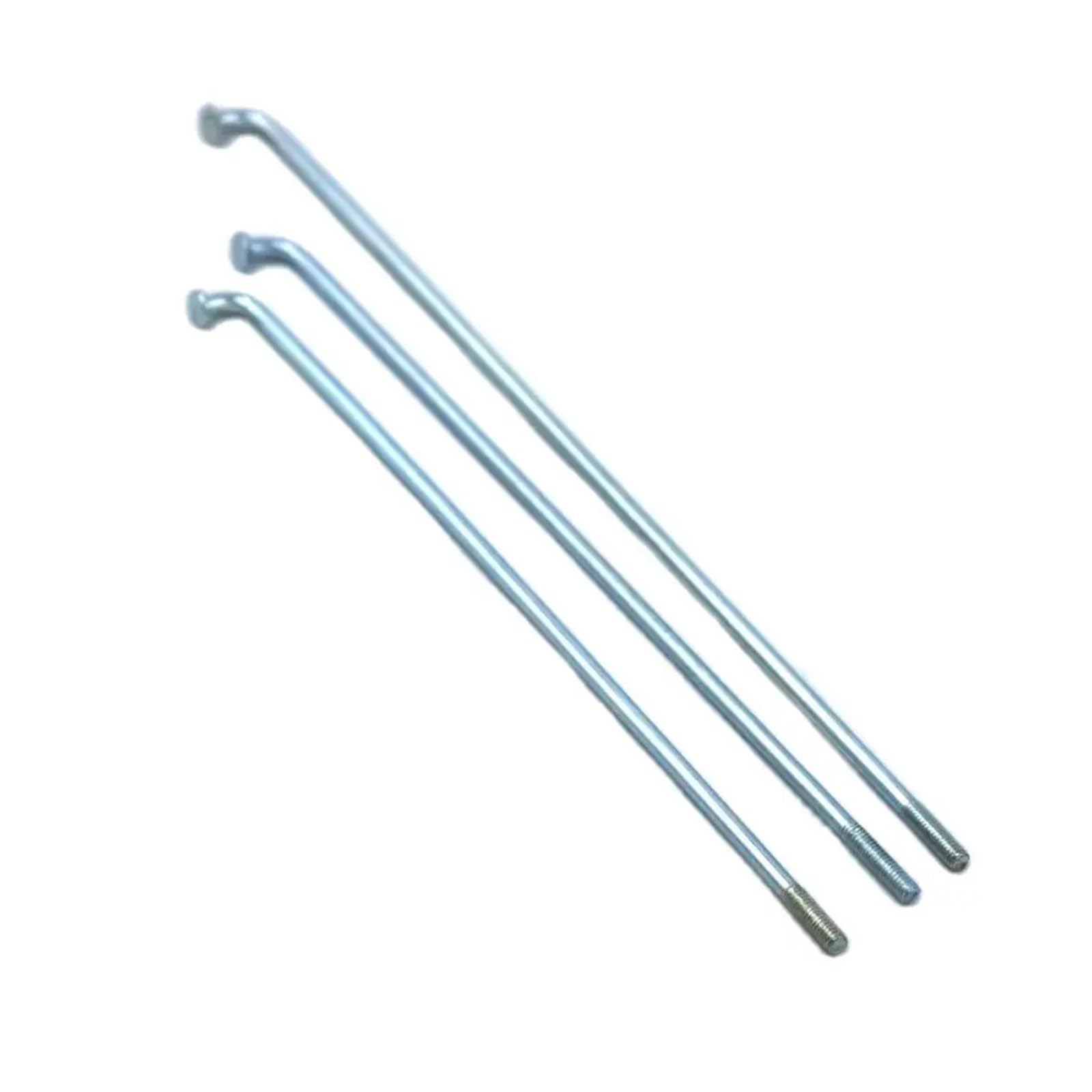 Raggi per Ruote da Bicicletta, Raggi for Bicicletta elettrica 12G 2.5mm 56-240mm Acciaio Inossidabile Nero con capezzoli 37 Pezzi