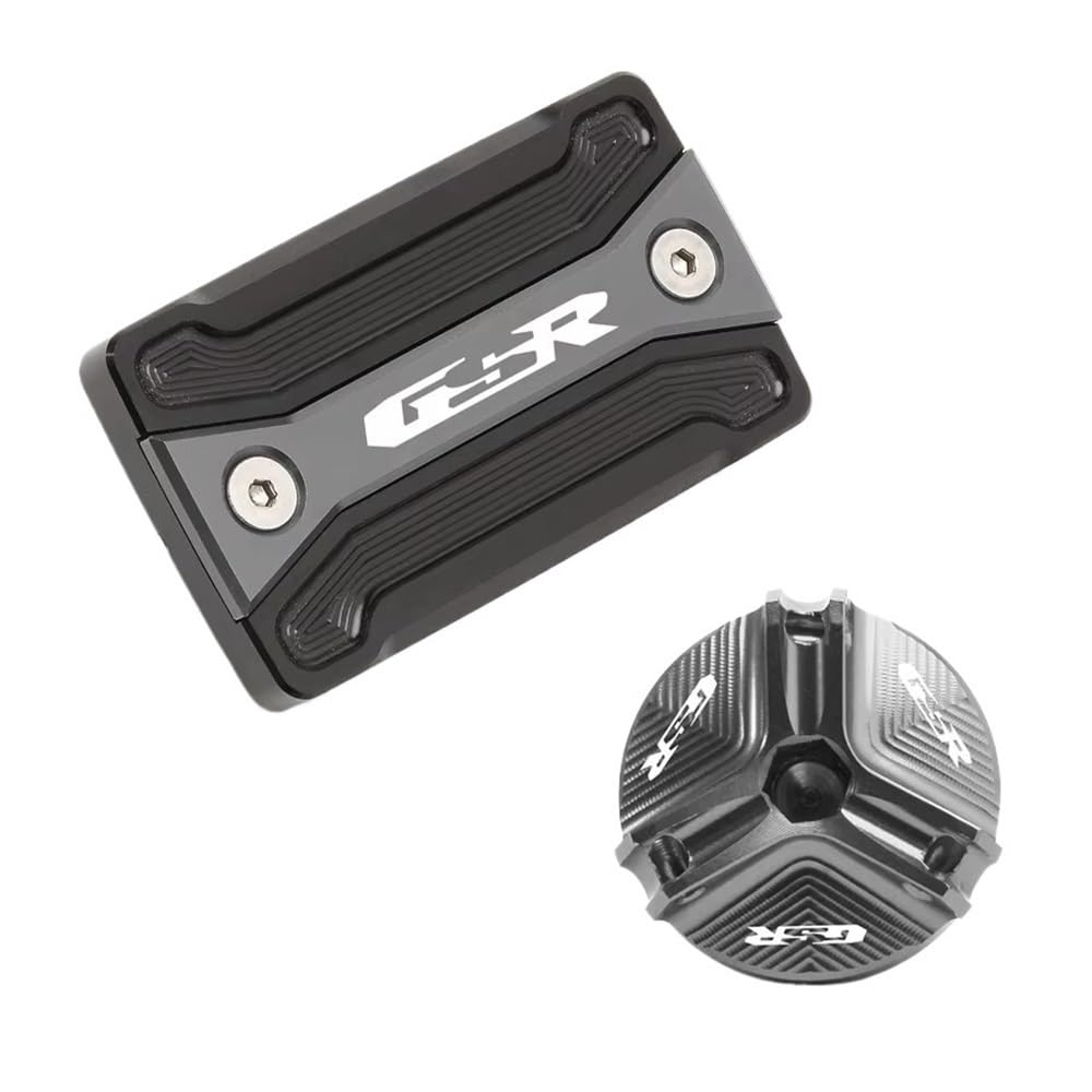 Tapa Llenado Aceite Motores Tapa De Depósito De Líquido De Frenos Delantero, Tapón De Llenado De Aceite De Motor para GSR750 GSR600 GSR400 GSR 750 600 400