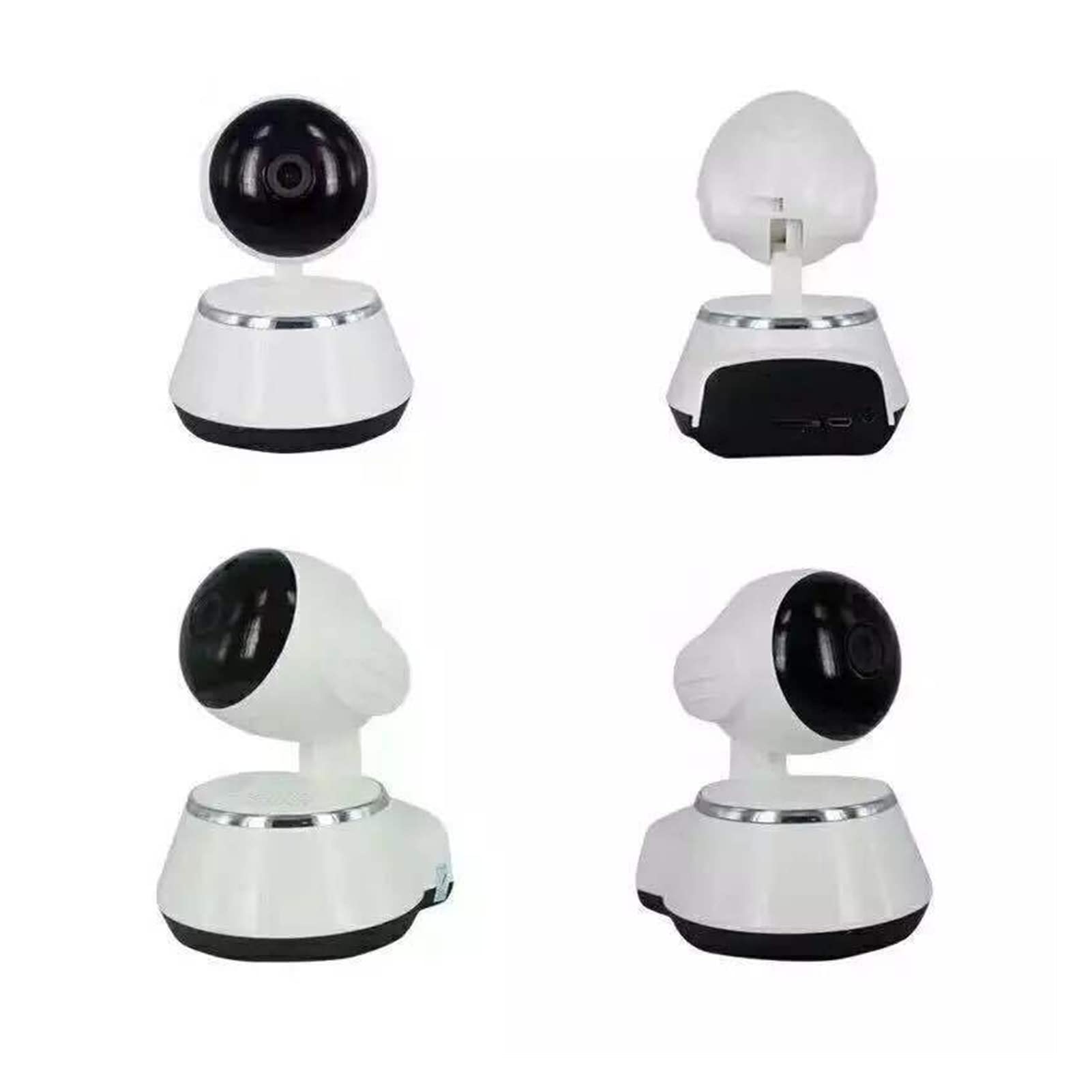 kamera wewnętrzna Alarm wifi kamery krytej IP. Kamera WiFi Wideo Cam Kamera Night Vision Wireless Video Camera 2MP (Color : 1, Size : 1080P)