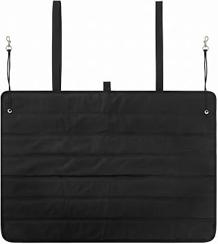 Tinideya Large Rear Bumper Protector for Cars 41 x 25 Inch Bumper Guard Foldable Protective Mat Dog Blanket Cargo Liner Preventing Scratches While Unloading and Loading for SUV Van Truck Vehicle