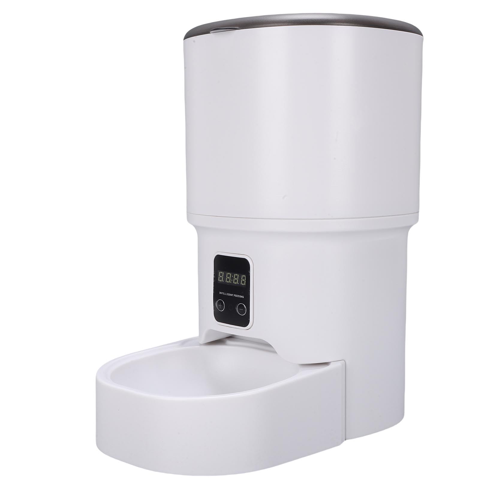 TOPINCN Comedero Automático para Mascotas con Dispensador de Agua WiFi, Fuente para Perros y Gatos, Control Remoto por App, Gran Capacidad, bajo Ruido