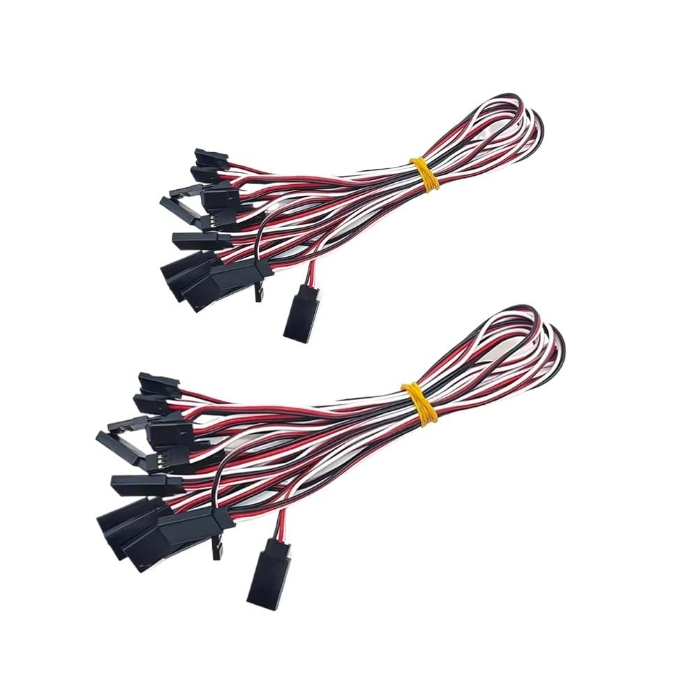 Servo Verlängerungskabel 15cm 30cm 50cm 3-Pin Kabel Stecker RC Teile