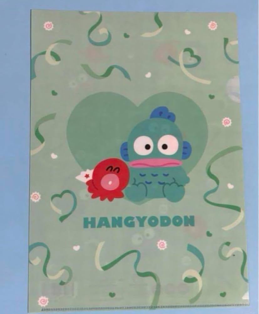 Hangyodon A4クリアファイル ハンギョドン サンリオ キャラクター ポケットファイル ポケット