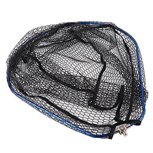 Ideal for Rock Fishing, Fishing Mesh Net with Pear Shaped Frame, Increased Cutting Water Area and Large Integrated and Folding Options (All in one)