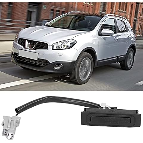 Tailgate Release Switch, Tailgate Release Switch Opener Tailgate Boot Opener Release Switch Button 90602-JD00B Replacement Part for Nissan Qashqai/Note Cover