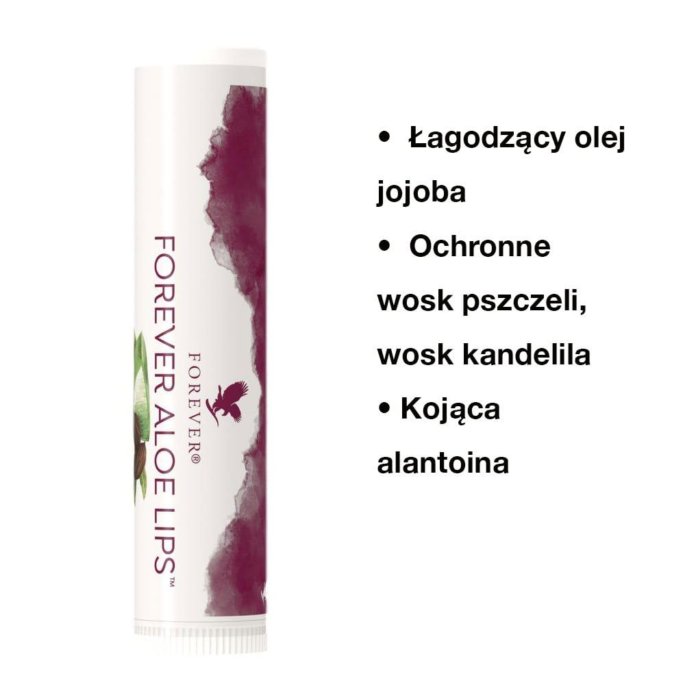 Forever Aloe Lips, hochwertiger Lippenpflegestift mit Aloe Vera, Jojobal  und Bienenwachs fr trockene und rissige Lippen, Dermatest zertifiziert,  glutenfrei (12 x 4,25 g) : Amazon.de: Kosmetik