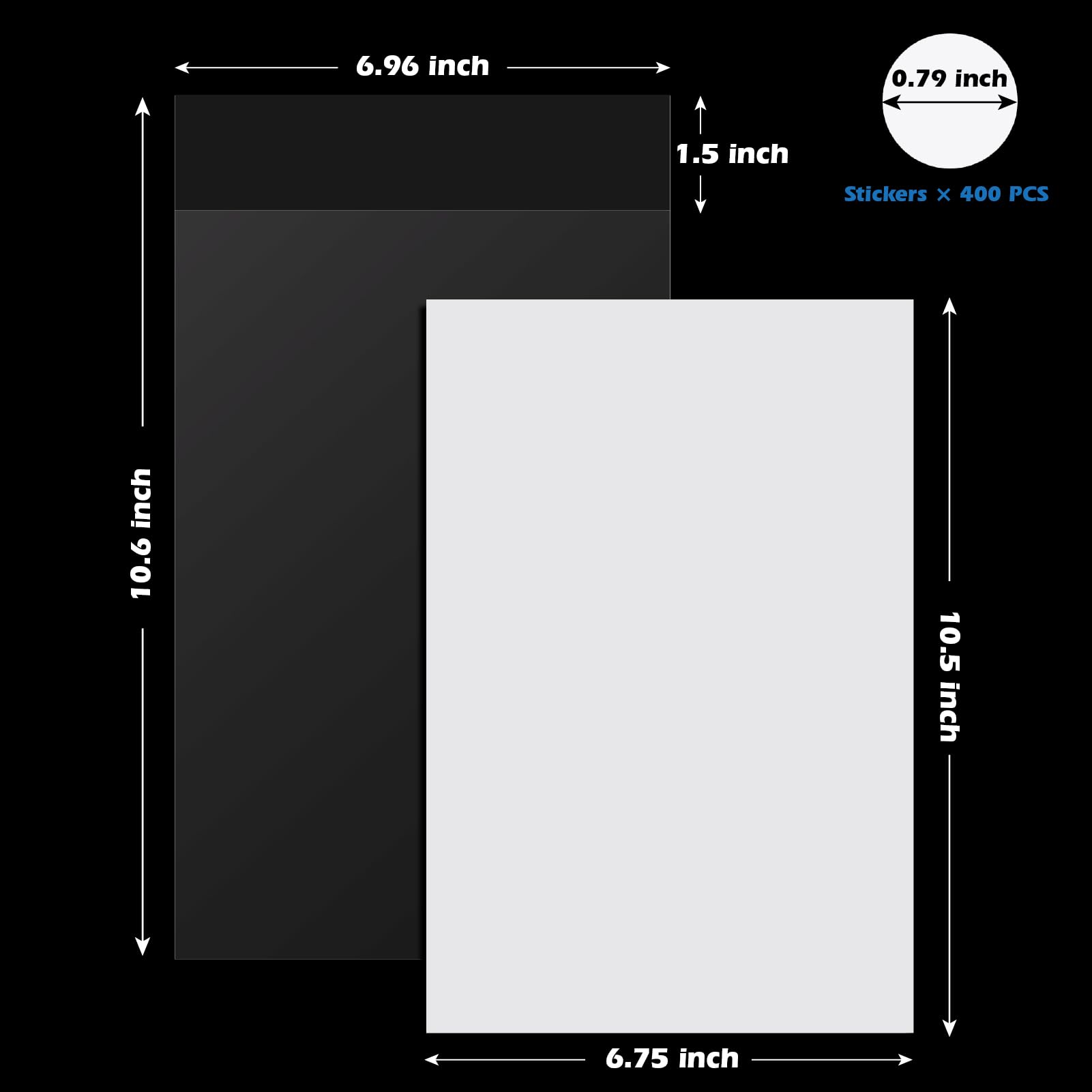 Current Comic Book Bags and Boards 200 Comic Book Sleeves and 200 Comic Book Boards, Acid-Free Clear Comic Book Storage, Comic Book Backing Boards 27 pt, Thick and Coated Comic Backing Board