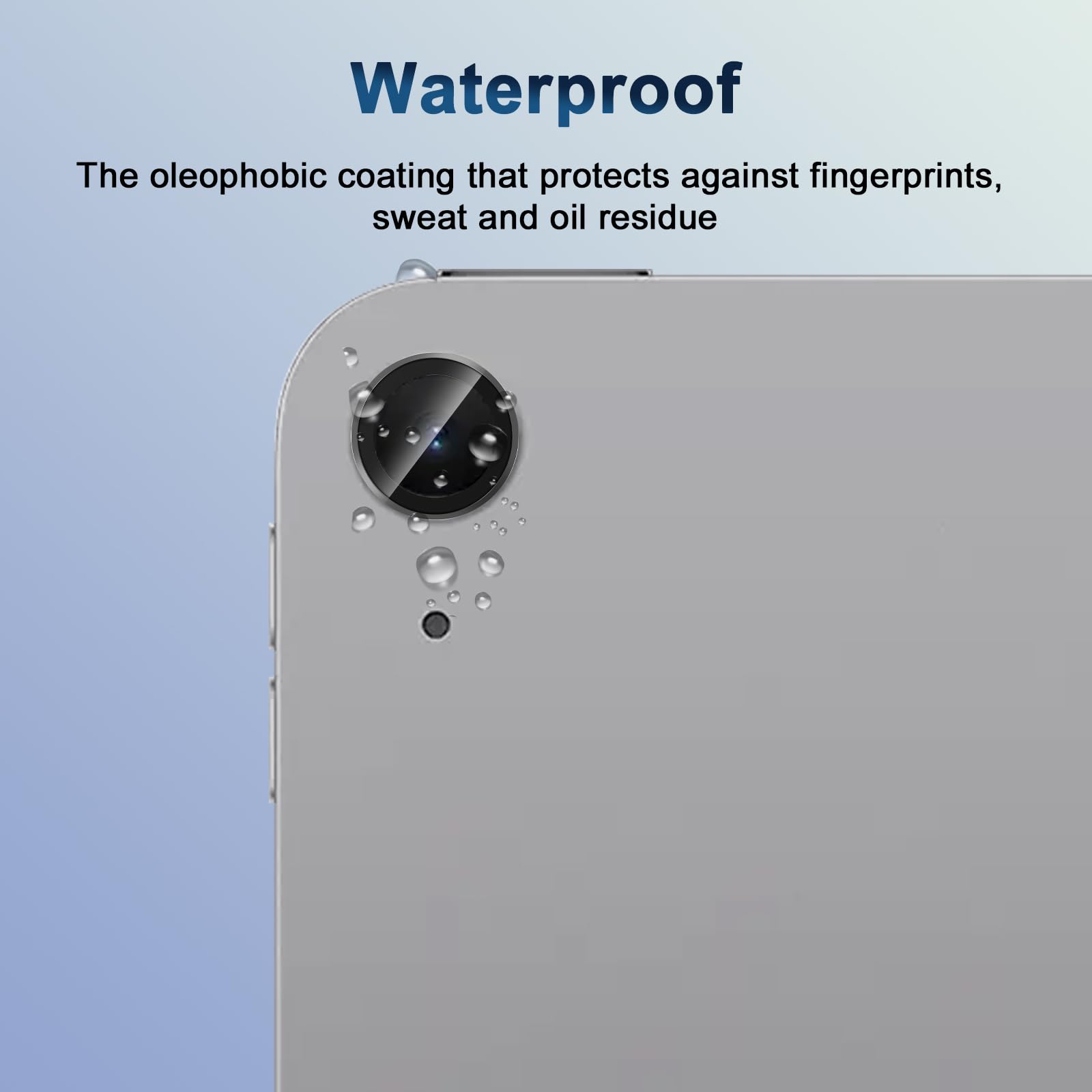 Ochronna kamera do Apple iPad Air 11"/13" (M2/M3), twardość 9H szkło hartowane ochrona aparatu do iPada Air 6/7/11"/ 13" (2024/2025), odporna na zarysowania folia na soczewkę - 2 szt