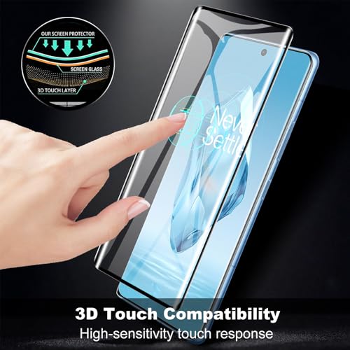 Verre trempé OnePlus 12R avec protection objectif caméra verre 9H complet - 7