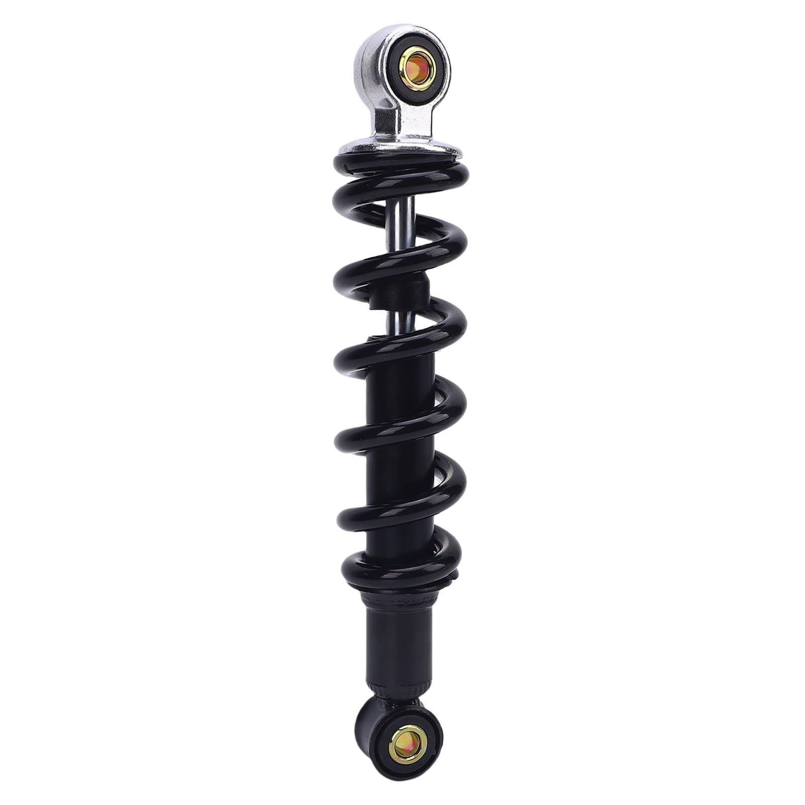 Bediffer Motorcycle Shock Absorber Durable High Performance Spring Suspension for ATV Go Kart Electric Scooters Fit for Universal 220mm Mounting Hole Distance