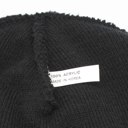 Okstar Wasted Youth Beanie Black Hat Hiphop Knit Beanie Unsex Winter Hat2