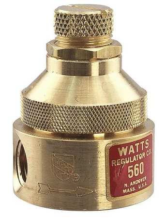 Watts Pressure Regulator 1/8 in 0 to 125 psi