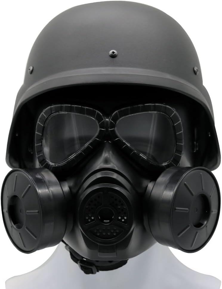 Full Face Airsoft Gas Mask M88 Helmet Tactical Skull Game