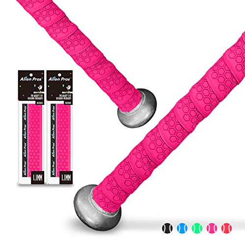 Alien Pros Bat Grip Tape for Baseball (2 Grips) – 1.1 mm Precut