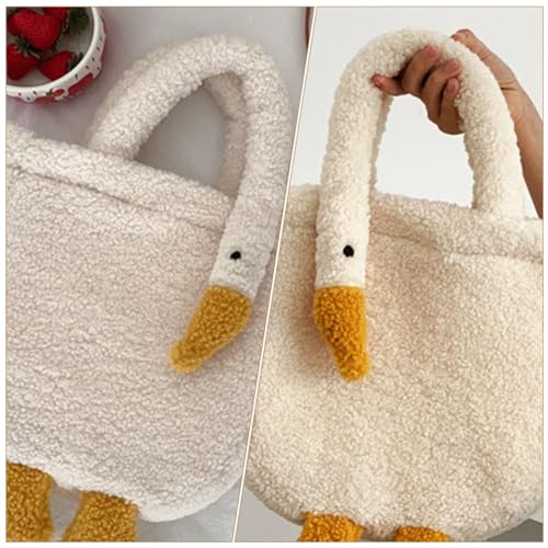 Bolsa de peluche para mujer ligera y cómoda: felpa de diseño adorable que combina con todo 6