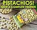 Setton Farms Dry Roasted and Unsalted Pistachios, Premium California In Shell Pistachios No Salt, 1 pound Bag (16 Ounce), Certified Non-GMO, Gluten Free, Vegan and Kosher