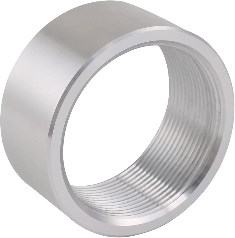 Conexão de tubo soldável WOWYZL com rosca fêmea 2" NPT em alumínio 6061-T6 – 1 unidade