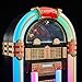 Arkrocket x Elvis Presley Jukebox Saturn V Full Size Bluetooth Vinyl Record Jukebox CD Player Vintage Radio Retro Turntable Classic Jukebox 51 inch