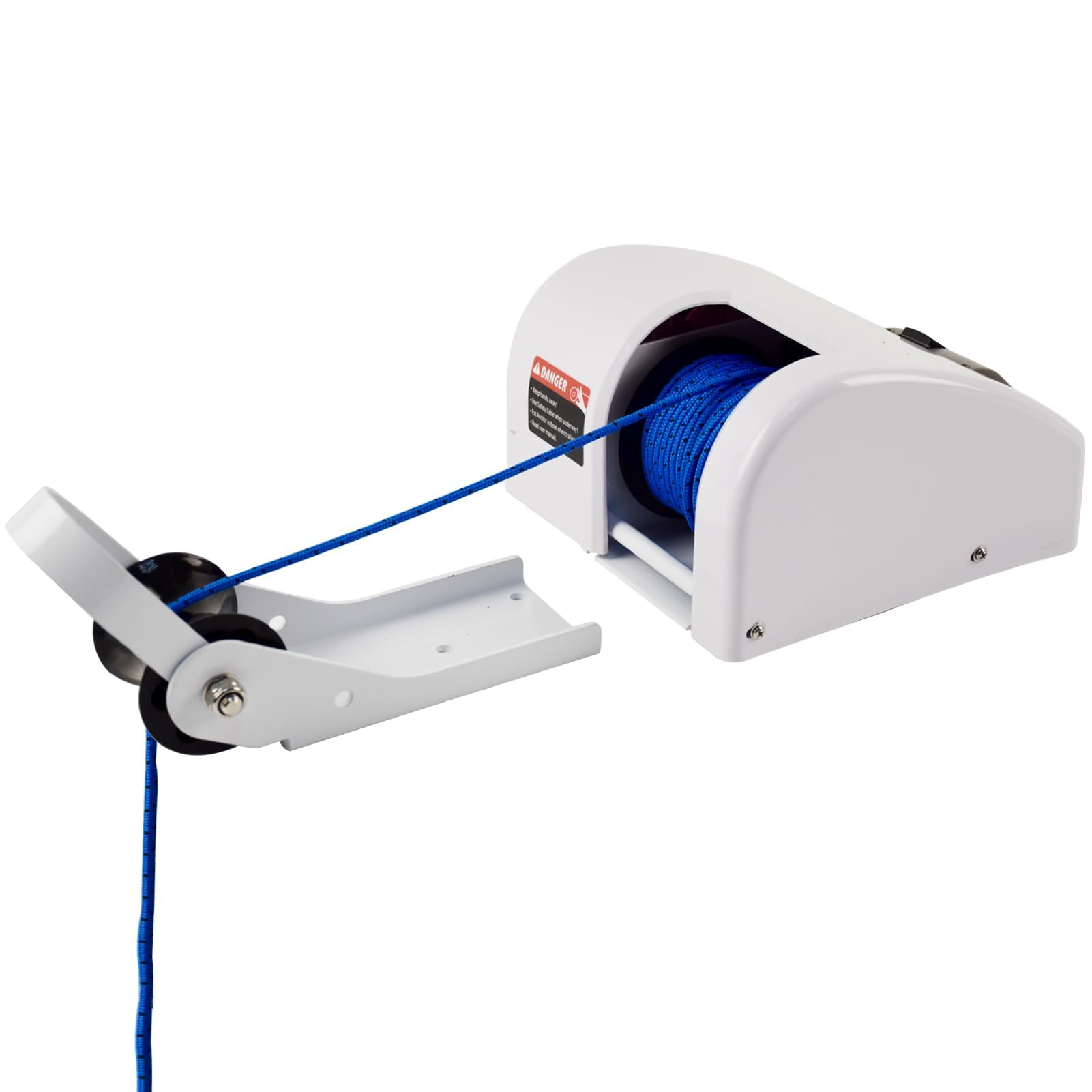Verricello Elettrico per Ancora 12v per Uso Marino con Telecomando per Ancora Marina in Acqua Salata per Barca da Pesca, Pontone