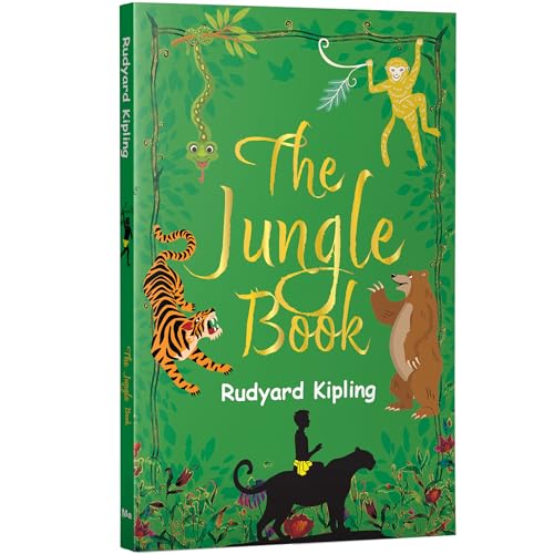 Image of The Jungle Book - Children Classic - Unabridged (160 Pages) - Fiction Novel for Readers of All Ages By Rudyard Kipling (Classic Novels)