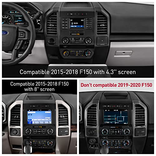 Letmackry Android 12 Car Radio Stereo Fit For Ford F150 2015-2018 Upgrade Head Unit Replacement 4Gb+64Gb 12.1'' Ips Touch Screen Car Navigation In Dash With Gps/4G Lte Wifi/Wireless Carplay/Free Backup Camera thumb #1