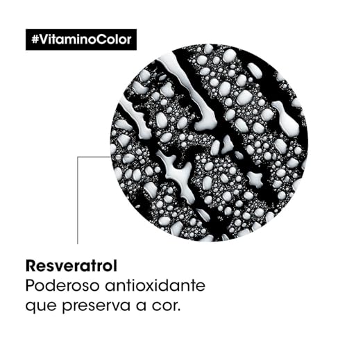 L’Oréal Professionnel Kit Vitamino Color - Shampoo 300ml + Máscara de tratamento 250g, Reparação par