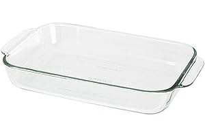 Pyrex Bakeware 2-Quart Oblong Baking/Serving Dish - 9x13 Glass Baking Dish