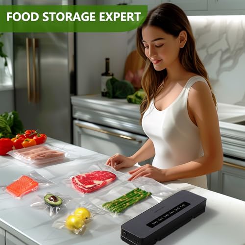 Miniatura 8 de Diboniur Bolsas Vacio Alimentos, 3 Rollos Bolsas Envasar Al Vacio 20 25 28x300 Cm, Rollos Al Vacio Para Envasadora Al Vacio, Bolsas Vacio Para Sous Vide Cocina Y Conservación Alimentos