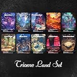 Proxy Cards for Magic The Gathering, Alternative Custom Art DIY Cards, Triome Land, Normal