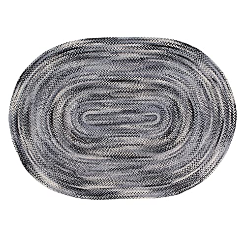 Better Trends BROCR2030BE Ombre Braided Area Rug, 20 Inch X 30 Inch Oval, Reversible And Durable, 100% Soft Cotton Chenille, Ideal For Kitchen thumb #2