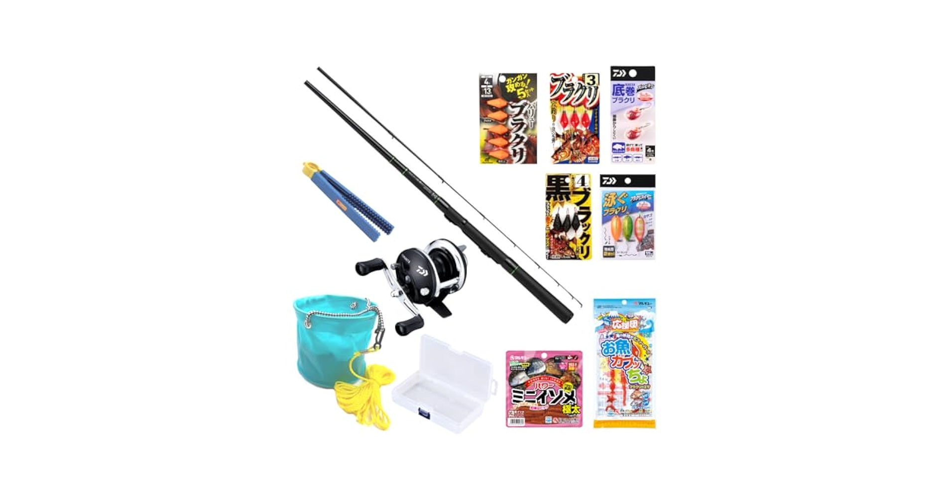 Amazon | ダイワで揃える 穴釣り入門 スターター完全釣りセット