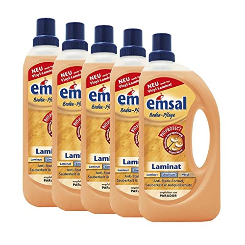 Emsal Laminat-Pflege 5er Pack, (5x1000ml)