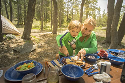 GSI Outdoors Pioneer Juego de Platos Esmaltados 12 Piezas para 4 Personas miniatura 2