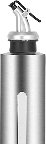 Miniatura 2 de Botellas dispensadoras de aceite de oliva, dispensador de soporte de salsa de vinagre, botellas de aceite de oliva de acero inoxidable 304, para