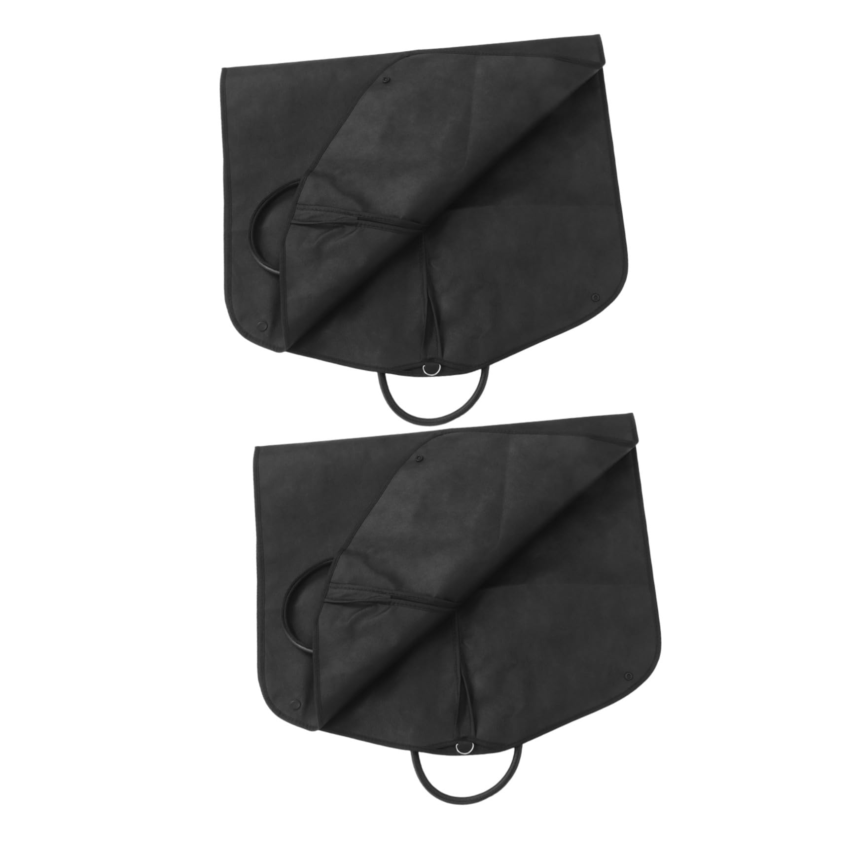 IMIKEYA 2 Piezas Unidades Fundas para Trajes de Tela No Tejida Cubre Prendas Antipolvo con Cremallera y Asas Bolsa Ligera y Transpirable para Viajes de Negocios y Organización Armario