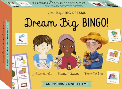 Kaddo Little People, Big Dreams: Dream Big Bingo!: an Inspiring Bingo Game